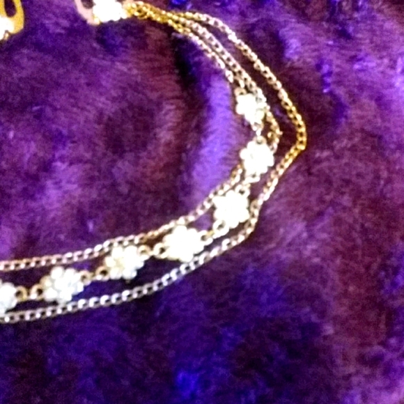 Hair jewelry head chain with clips - Picture 2 of 3